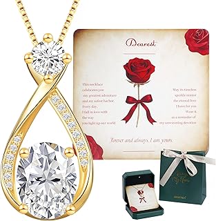 Necklace Gift for Anniversary Birthday: 2ct...
